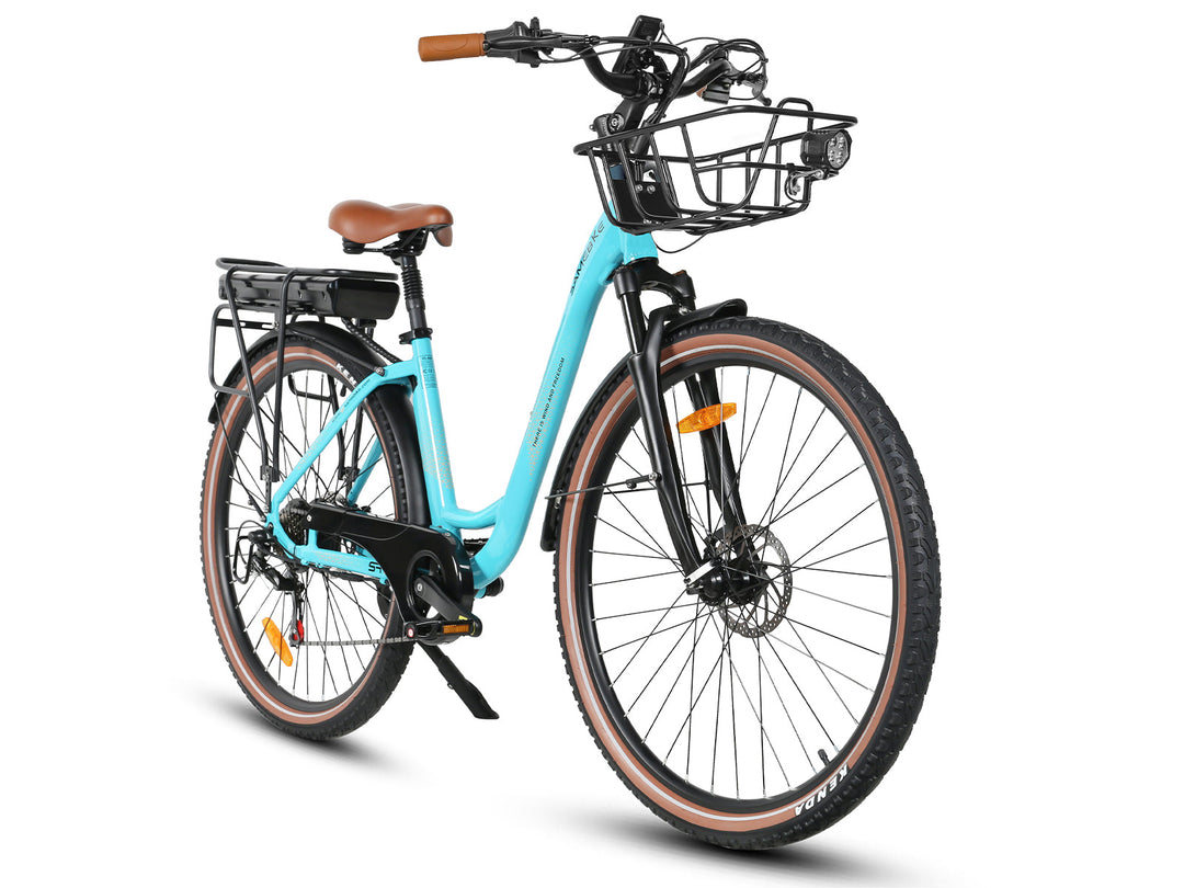 SAMEBIKE RS-A07 250 W Step-Thru City Leisure E-Bike für Frauen