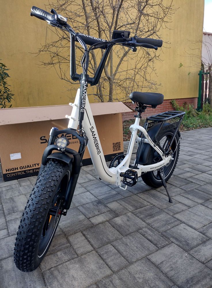 e bike klapprad samebike SAMEBIKE C05 Pro 20" faltbares E-Bike mit breiten Reifen